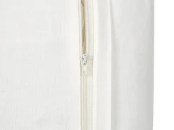 Beliani Set di 2 cuscini ZAMIA Cotone 45 x 45 cm Bianco Modello natalizio Bianco Oro Verde