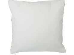 Best Beliani Set di 2 cuscini ZENOBIA Cotone 45 x 45 cm Verde scuro Trama di piante Bianco Verde