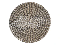 Sale Beliani Set di decorazioni da appendere LAOCAI Alghe marine 45/40/30/20 cm Nero Beige Bianco Naturale Nero