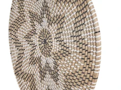 Sale Beliani Set di decorazioni da appendere LAOCAI Alghe marine 45/40/30/20 cm Nero Beige Bianco Naturale Nero