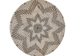 Sale Beliani Set di decorazioni da appendere LAOCAI Alghe marine 45/40/30/20 cm Nero Beige Bianco Naturale Nero