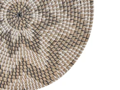 Sale Beliani Set di decorazioni da appendere LAOCAI Alghe marine 45/40/30/20 cm Nero Beige Bianco Naturale Nero