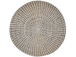 Sale Beliani Set di decorazioni da appendere LAOCAI Alghe marine 45/40/30/20 cm Nero Beige Bianco Naturale Nero