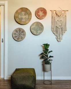 Sale Beliani Set di decorazioni da appendere SONLA Alghe marine 45/35/30 cm Multicolore