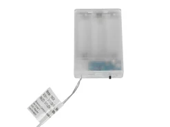 Discount Beliani Set di 3 decorazioni da appendere LED KUNNARI Stella 50/40/30 cm Argento