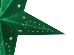 Discount Beliani Set di 2 decorazioni da appendere LED MOTTI Stella smeraldo Verde