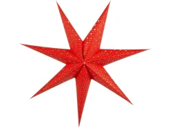 Hot Beliani Set di 4 decorazioni da appendere LED KAMET Stella 60 cm Multicolore
