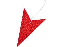Hot Beliani Set di 4 decorazioni da appendere LED KAMET Stella 60 cm Multicolore
