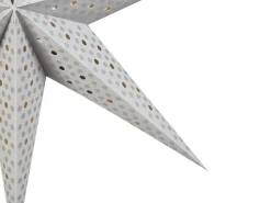 Hot Beliani Set di 4 decorazioni da appendere LED KAMET Stella 60 cm Multicolore