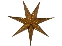 Hot Beliani Set di 4 decorazioni da appendere LED KAMET Stella 60 cm Multicolore