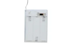 Beliani Set di 3 decorazioni da appendere RENSJON Stella 25/35/46 cm Multicolore
