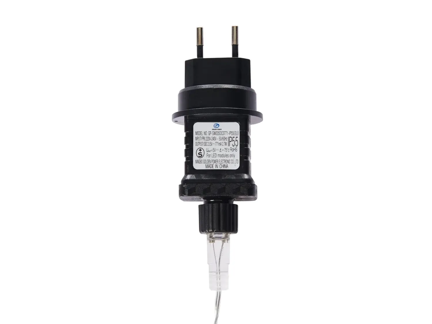 Discount Beliani Set di 2 decorazioni da appendere LED RACKSTA Vischio 30/25 cm Nero