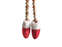 New Beliani Set di 2 decorazioni natalizie GEITSJOEN Renna 55/58 cm Multicolore Marrone Rosso Multicolore Verde