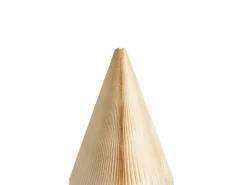 Best Beliani Set di 2 decorazioni natalizie VEFSNA Albero di Natale 90/122 cm Beige