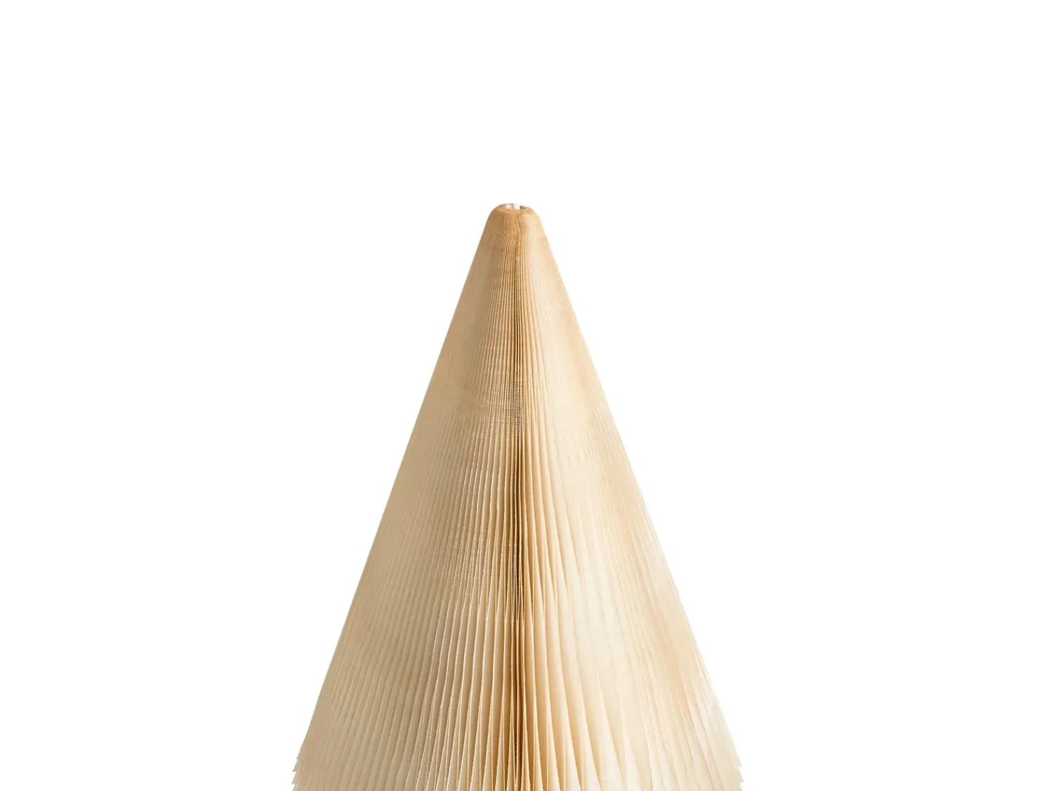 Best Beliani Set di 2 decorazioni natalizie VEFSNA Albero di Natale 90/122 cm Beige
