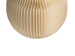 Outlet Beliani Set di 2 decorazioni natalizie KLARALVEN Pupazzo di neve 90/124 cm Beige