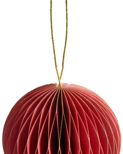 Clearance Beliani Set di 20 decorazioni per l'albero di Natale STORA Carta Multicolore
