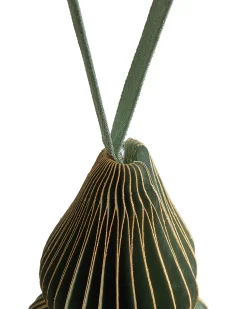 Hot Beliani Set di 19 decorazioni per l'albero di Natale ORKLA Carta Verde