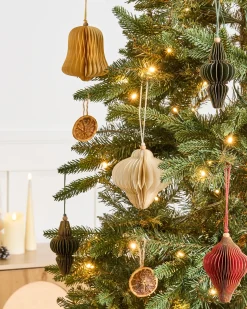 Sale Beliani Set di 20 decorazioni per l'albero di Natale MALSELVA Carta Multicolore