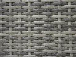 Outlet Beliani Set di divani angolari da giardino 4 posti AVOLA Lato Sinistro Rattan sintetico (PE) Grigio