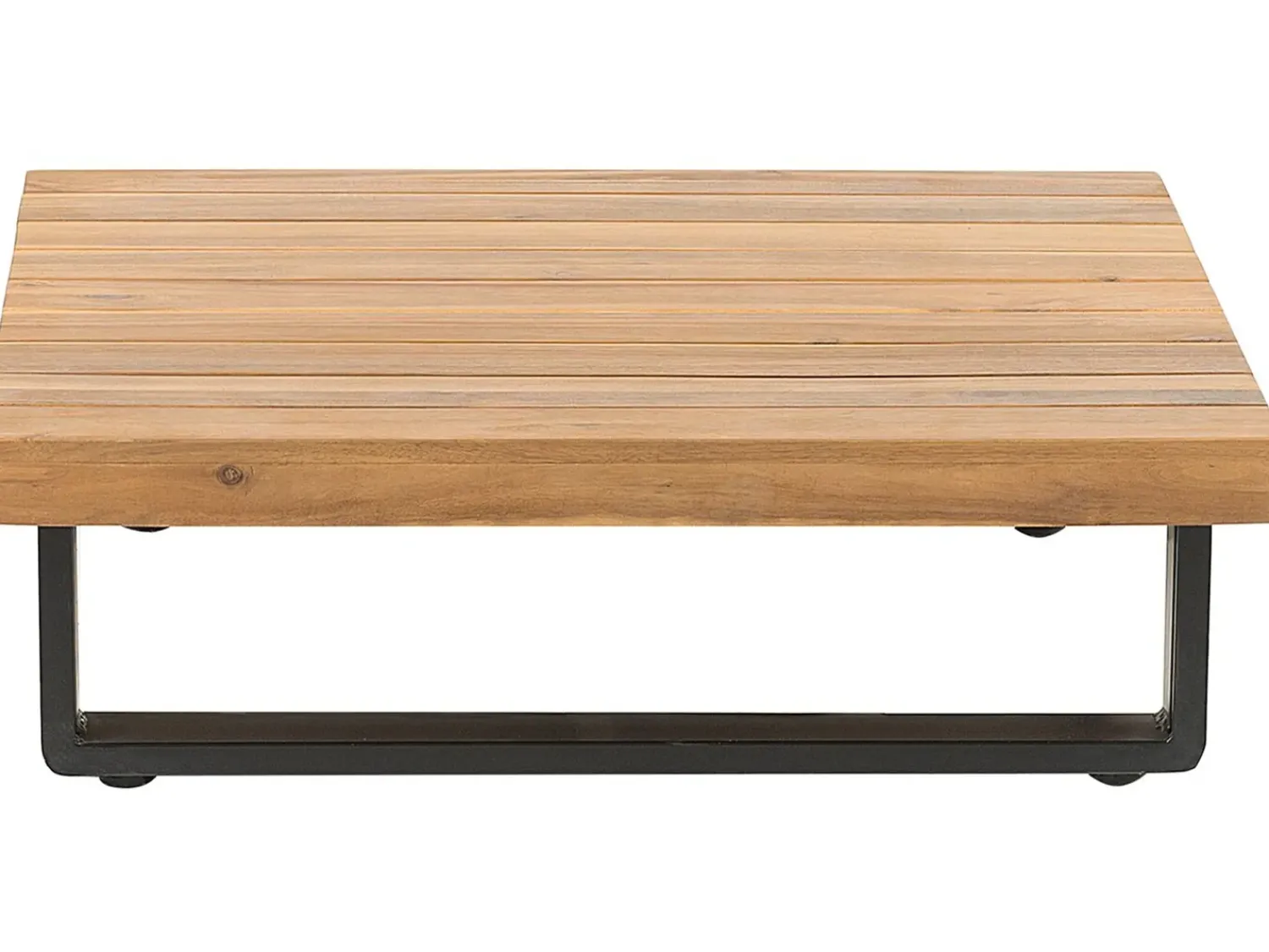 Online Beliani Set di divani angolari da giardino 5 posti MYKONOS Lato destro Legno di acacia certificato Grigio scuro Marrone Grigio