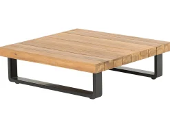 Online Beliani Set di divani angolari da giardino 5 posti MYKONOS Lato destro Legno di acacia certificato Grigio scuro Marrone Grigio