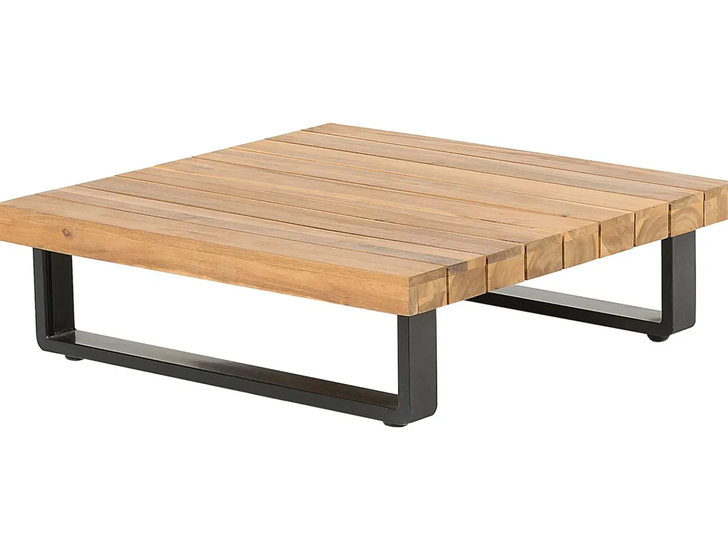 Online Beliani Set di divani angolari da giardino 5 posti MYKONOS Lato destro Legno di acacia certificato Grigio scuro Marrone Grigio