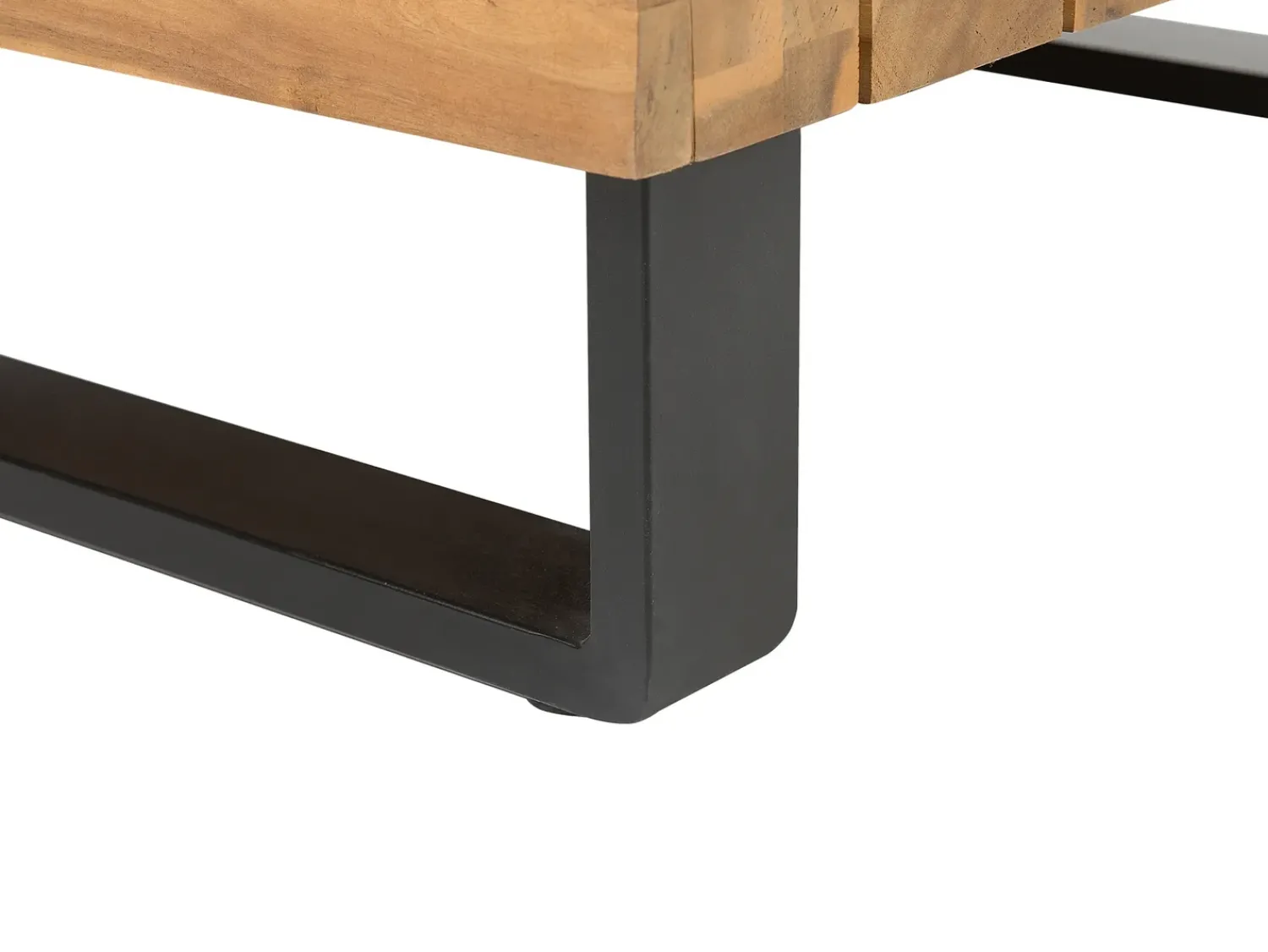 Online Beliani Set di divani angolari da giardino 5 posti MYKONOS Lato destro Legno di acacia certificato Grigio scuro Marrone Grigio