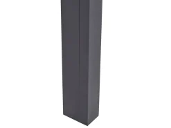 Discount Beliani Set di divani angolari da giardino 4 posti PIENZA II Lato destro Modulare Grigio Grigio Marrone Nero