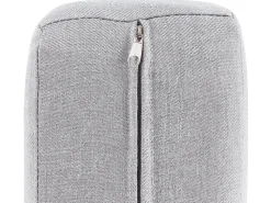Beliani Set di divani angolari da giardino 6 posti RIMA III Lato Sinistro Modulare Metallo Grigio Marrone Grigio