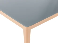 Beliani Set di divani angolari da giardino 6 posti RIMA III Lato Sinistro Modulare Metallo Grigio Marrone Grigio