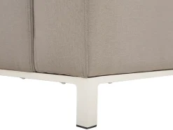 Discount Beliani Set di divani angolari da giardino 5 posti BELIZE Modulare Beige Bianco Beige