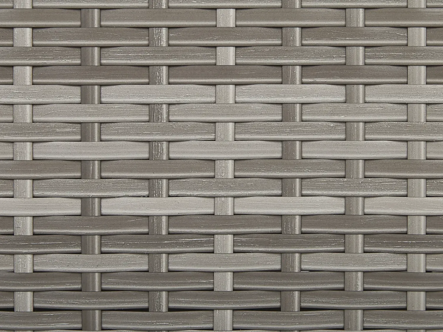 Clearance Beliani Set di divani angolari da giardino 5 posti SABBIA Modulare Rattan sintetico (PE) chiaro Grigio