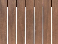 Sale Beliani Set di divani angolari da giardino 4 posti TIMOR Modulare Legno di acacia certificato Marrone scuro Beige Grigio Marrone