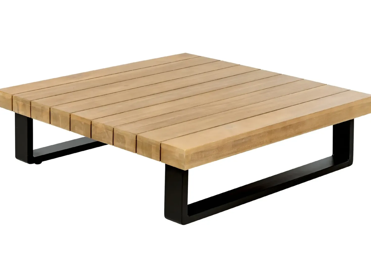 Hot Beliani Set di divani angolari da giardino 5 posti MYKONOS Lato destro Legno di acacia certificato Bianco sporco Bianco Marrone