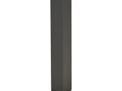 Beliani Set di divani angolari da giardino 5 posti MESSINA Lato Sinistro Metallo Beige Beige Marrone Nero