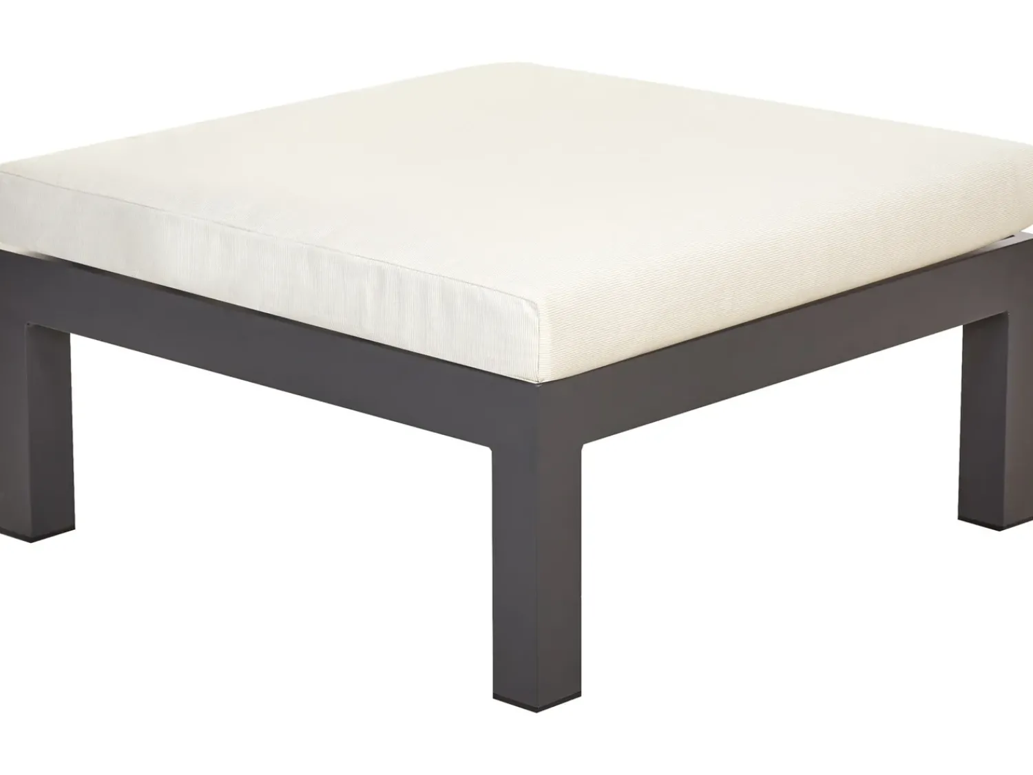 Beliani Set di divani angolari da giardino 5 posti MESSINA Lato Sinistro Metallo Beige Beige Marrone Nero