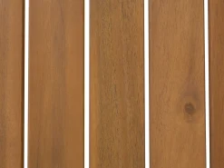 New Beliani Set di divani angolari da giardino 5 posti TIMOR Modulare Legno di acacia certificato Marrone chiaro Beige Grigio Marrone