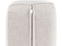 Discount Beliani Set di divani angolari da giardino 6 posti RIMA III Lato Sinistro Modulare Metallo chiaro Beige
