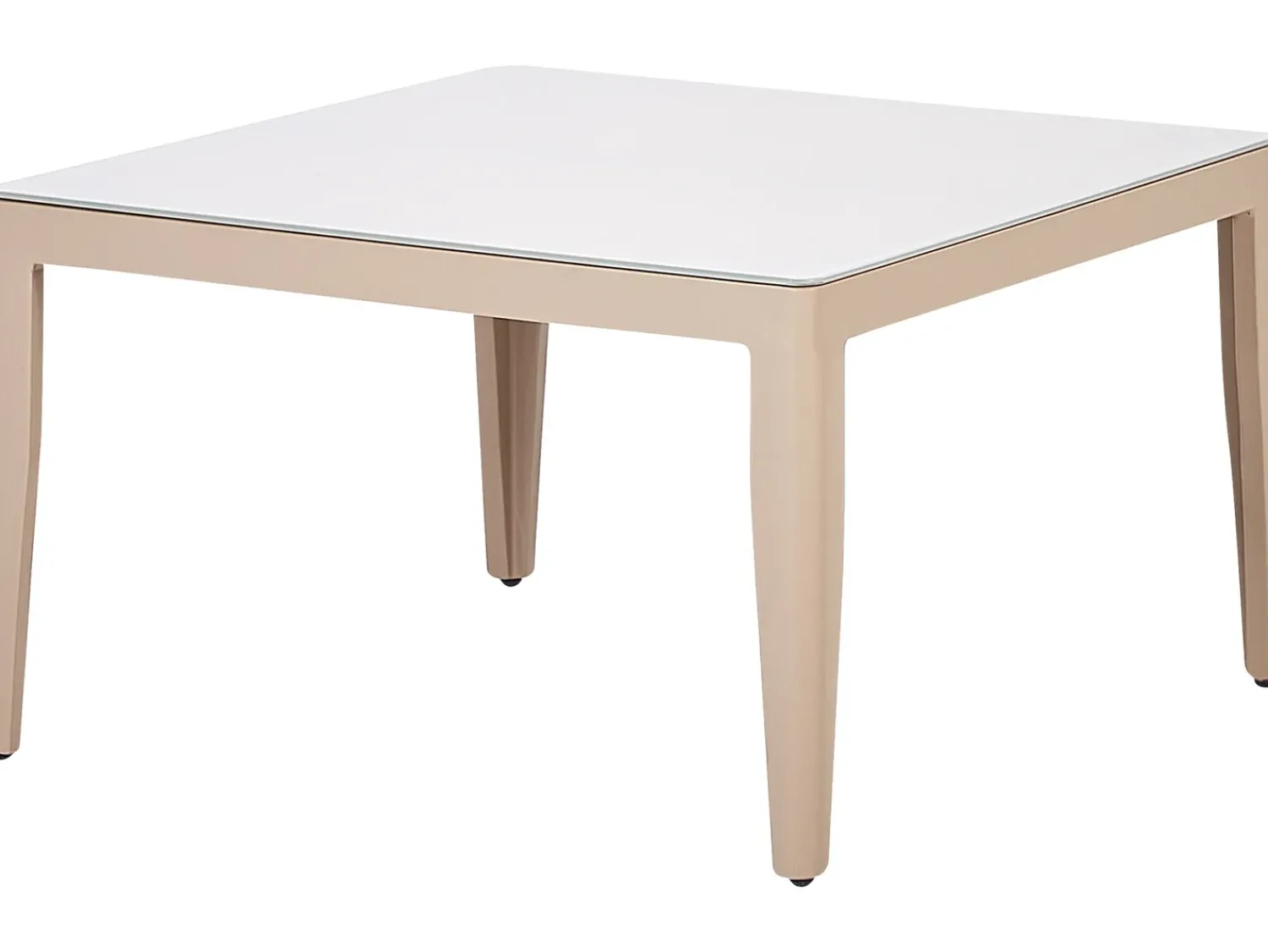 Discount Beliani Set di divani angolari da giardino 6 posti RIMA III Lato Sinistro Modulare Metallo chiaro Beige