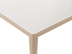 Discount Beliani Set di divani angolari da giardino 6 posti RIMA III Lato Sinistro Modulare Metallo chiaro Beige
