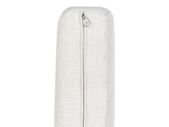 Online Beliani Set di divani angolari da giardino 5 posti MESSINA Lato Sinistro Metallo Bianco sporco Bianco Grigio Nero