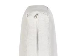 Online Beliani Set di divani angolari da giardino 5 posti MESSINA Lato Sinistro Metallo Bianco sporco Bianco Grigio Nero