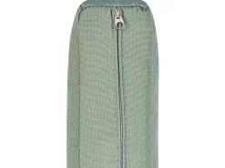 Sale Beliani Set di divani angolari da giardino 5 posti MESSINA Lato Sinistro Metallo Verde Bianco Grigio Verde