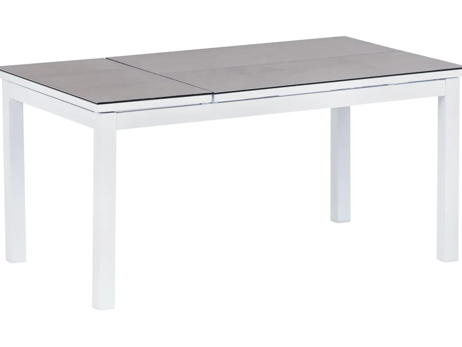 Sale Beliani Set di divani angolari da giardino 5 posti MESSINA Lato Sinistro Metallo Verde Bianco Grigio Verde