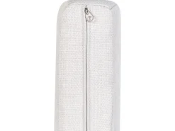 Outlet Beliani Set di divani angolari da giardino 5 posti MESSINA Lato Sinistro Metallo Bianco sporco Bianco Grigio