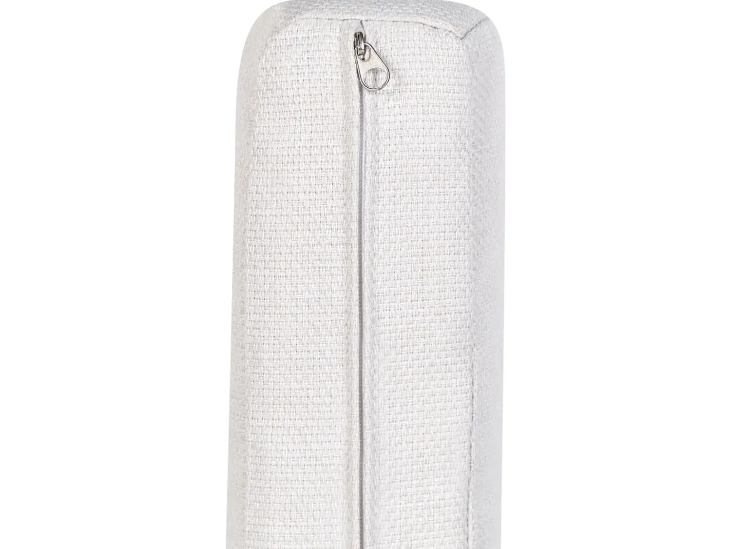 Outlet Beliani Set di divani angolari da giardino 5 posti MESSINA Lato Sinistro Metallo Bianco sporco Bianco Grigio