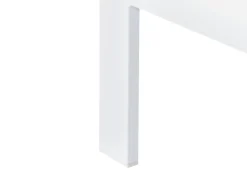 Outlet Beliani Set di divani angolari da giardino 5 posti MESSINA Lato Sinistro Metallo Bianco sporco Bianco Grigio