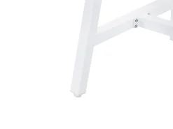 Outlet Beliani Set di divani angolari da giardino 6 posti CASTELLA/FRATTE Lato Sinistro Metallo Verde Bianco Grigio Verde