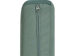 Outlet Beliani Set di divani angolari da giardino 6 posti CASTELLA/FRATTE Lato Sinistro Metallo Verde Bianco Grigio Verde